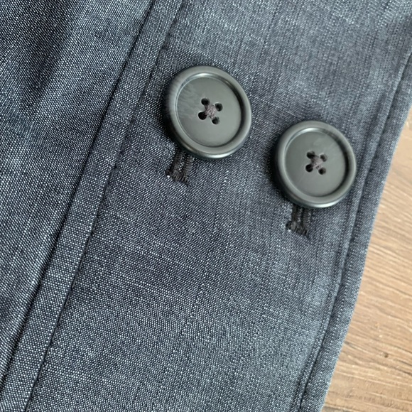 Anne Taylor Loft skirt buttons 2p - Picture 2 of 5